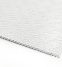 تایل گچی روکش PVC طرح حصیری با فویل آلومینیوم