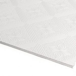 تایل گچی روکش PVC طرح الماس با فویل آلومینیوم